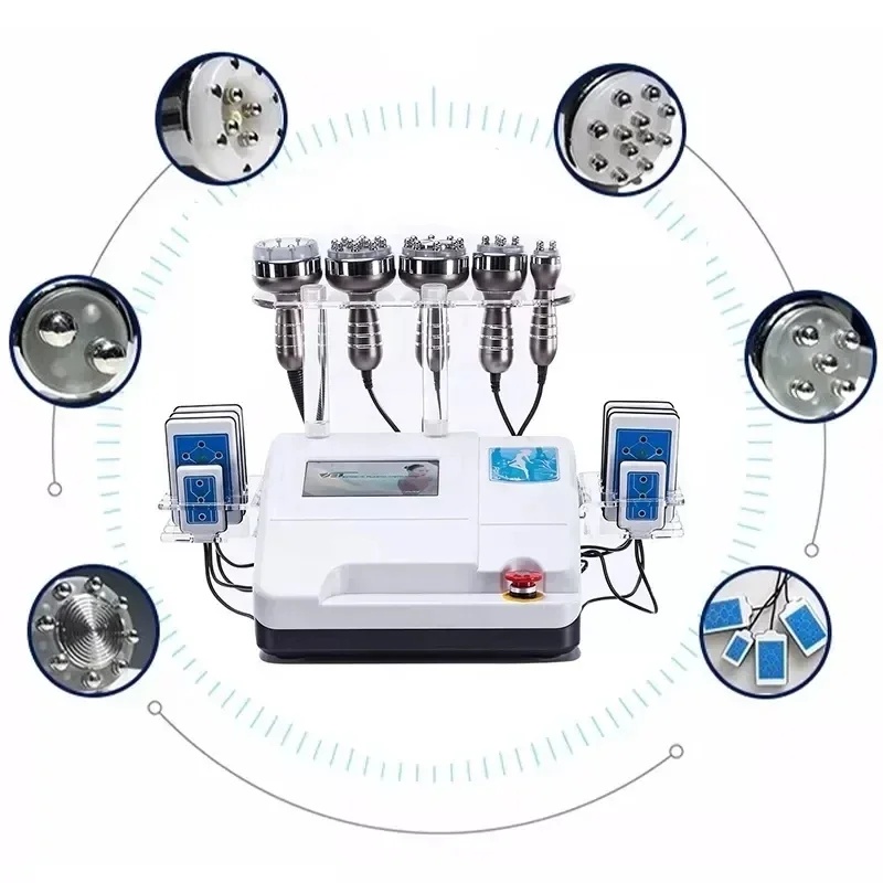 6 In 1 Cavitation Rf Machine 40K - 6'sı 1 arada 40K ultrasonik kavitasyon