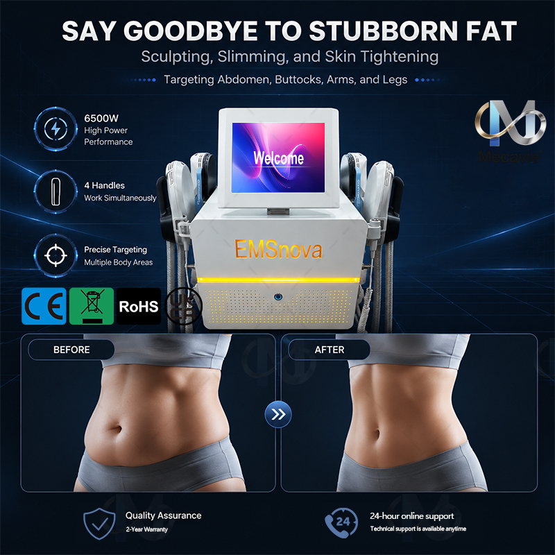 Ems Kas Stimülatörü Makinesi V - Ems Body Sculpting Machine Emslim incelemesi ve fiyatı