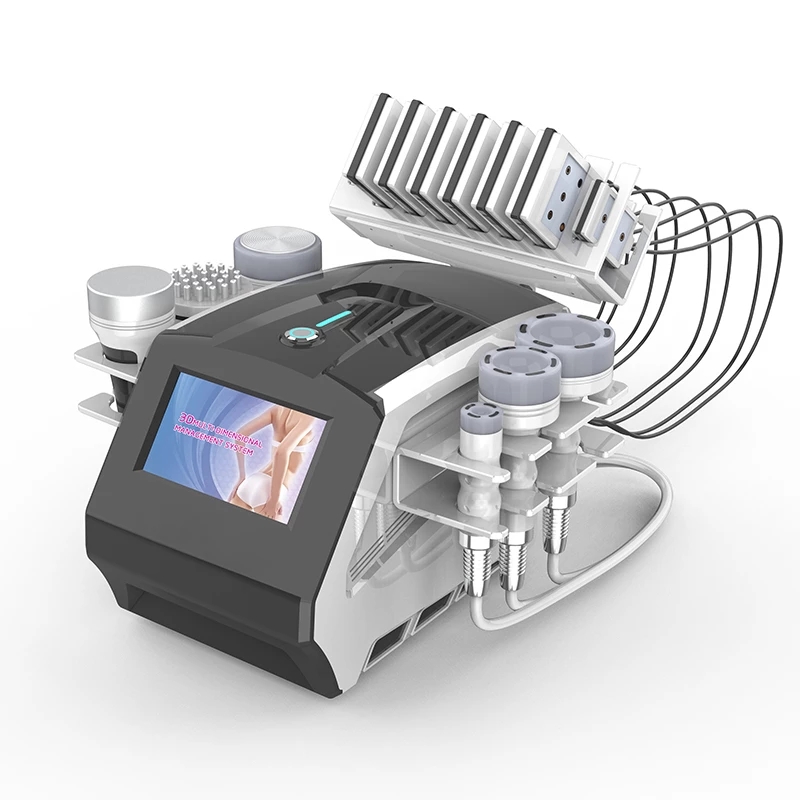 7'si 1 Arada 80K Kavitasyon Ul - Lipo Laser Pads Slimming Machine incelemesi ve fiyatı
