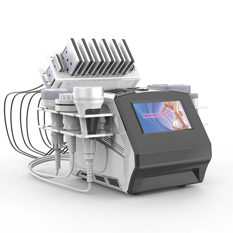 7'si 1 Arada 80K Kavitasyon Ul - Lipo Laser Pads Slimming Machine incelemesi ve fiyatı