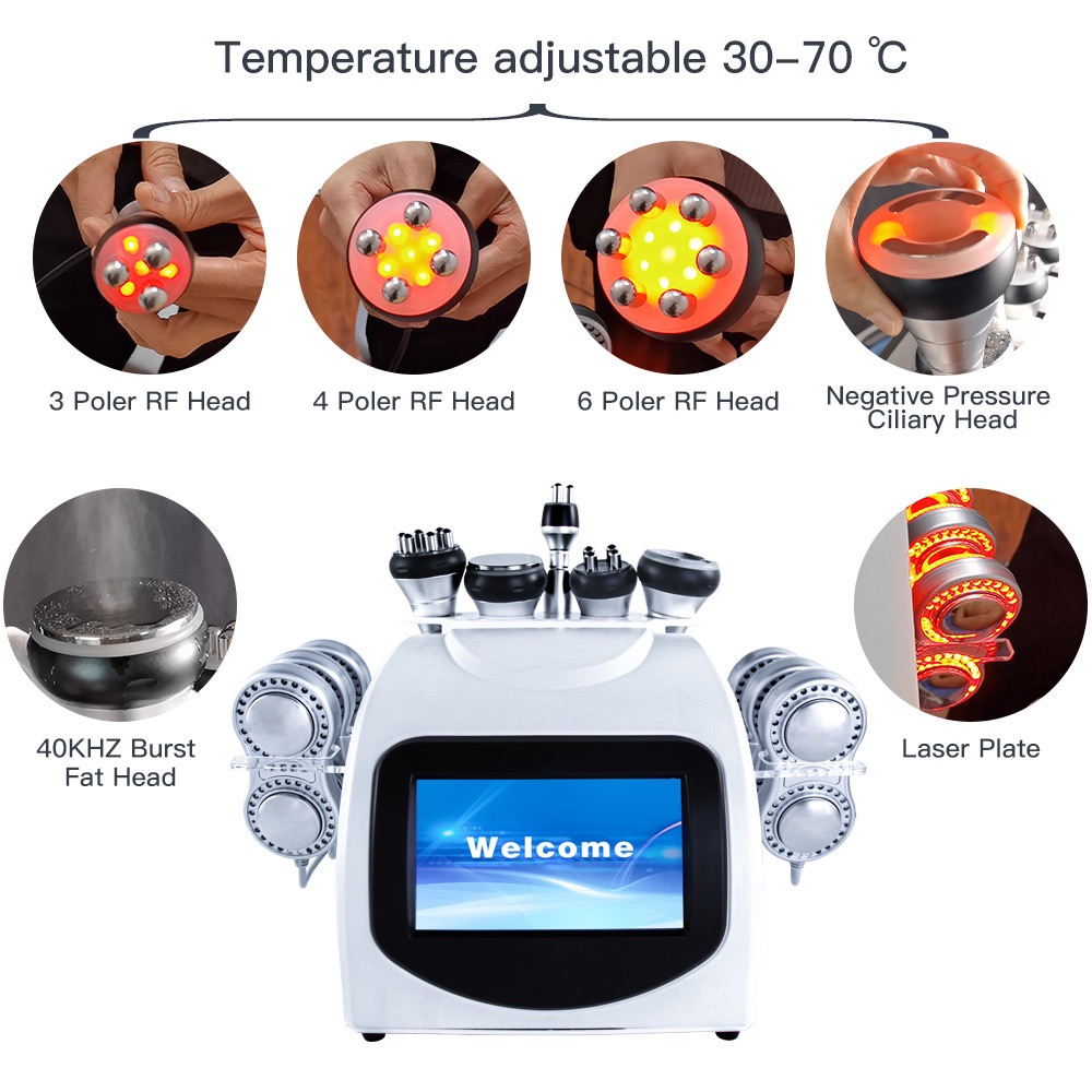 6'sı 1 arada Vakum Kavitasyon  - 6 In 1 Cavitation Rf Machine 40K incelemesi ve fiyatı