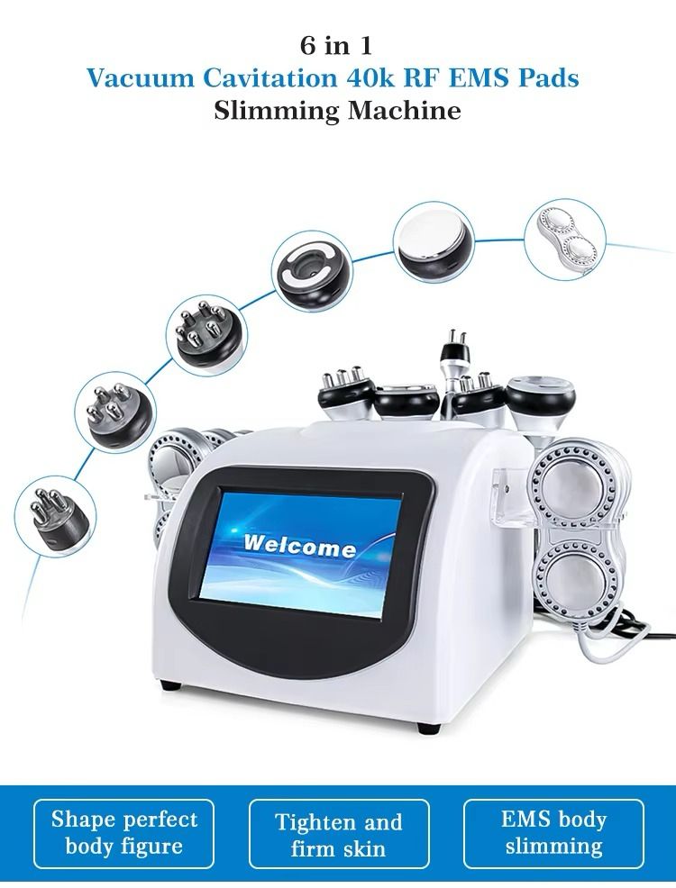 6'sı 1 arada Vakum Kavitasyon  - 6 In 1 Cavitation Rf Machine 40K incelemesi ve fiyatı