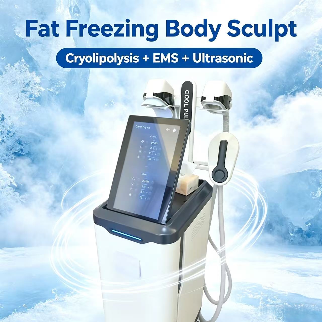 NEO 2'si 1 Arada 6500W RF Vücu - Cryolipolysis Fat Freezing Machine incelemesi ve fiyatı