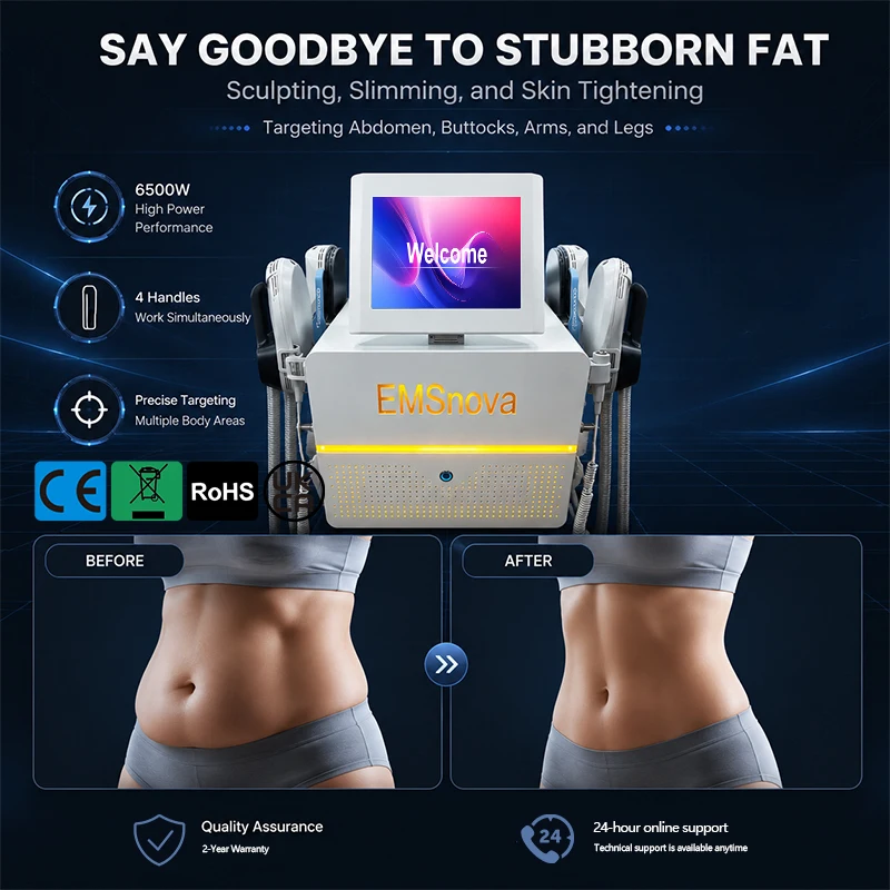 Kas Stimülatörü Cihazı, Vücut  - Ems Body Sculpting Machine Emslim incelemesi ve fiyatı