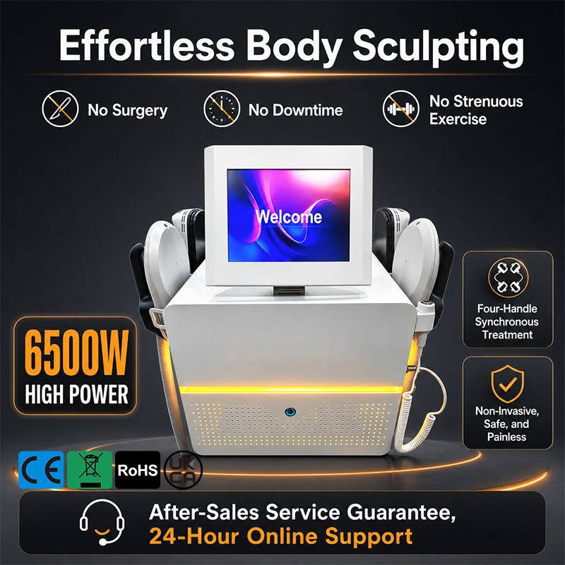 Ems Kas Stimülatörü Makinesi V - Ems Body Sculpting Machine Emslim incelemesi ve fiyatı