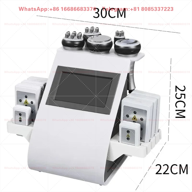 Taşınabilir Çok Fonksiyonlu Rf - 6 In 1 Cavitation Rf Machine 40K incelemesi ve fiyatı
