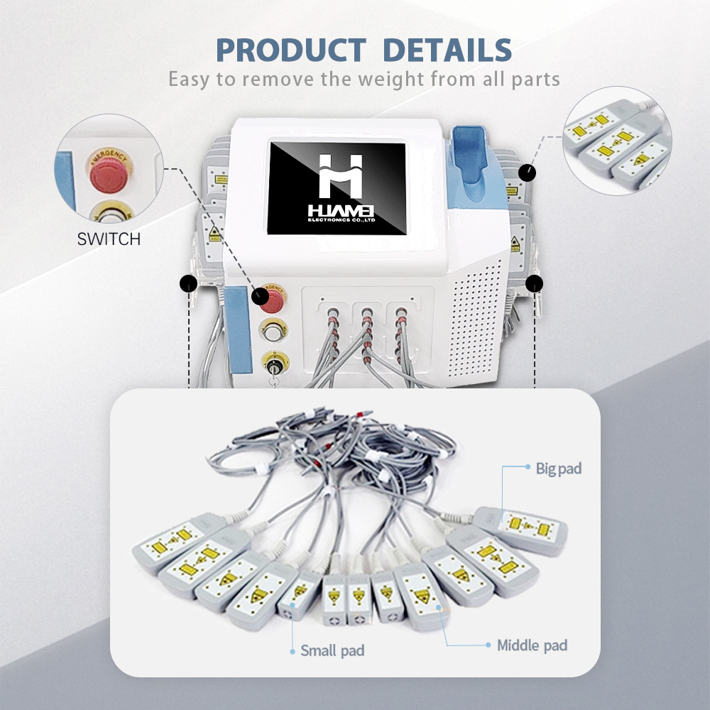 Fabrika Fiyatlı Lipolaser Vücu - Lipo Laser Pads Slimming Machine incelemesi ve fiyatı