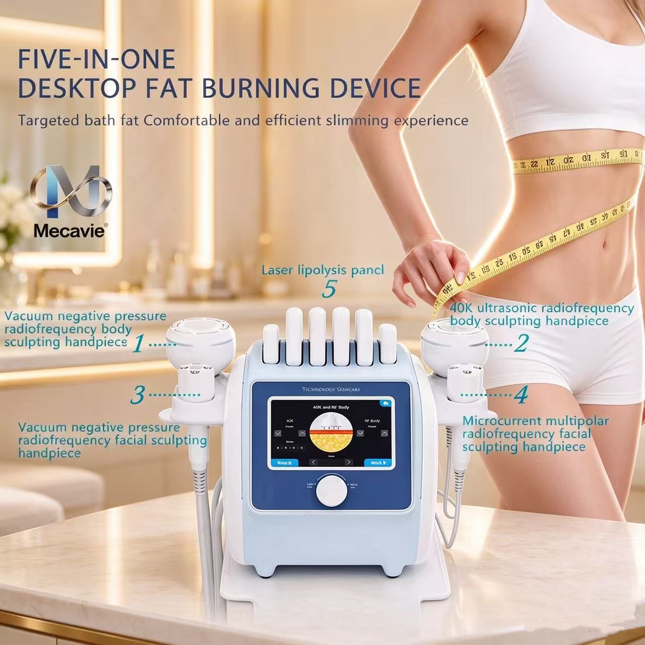 6 In 1 40K Kavitasyon RF Vakum - 6 In 1 Cavitation Rf Machine 40K incelemesi ve fiyatı