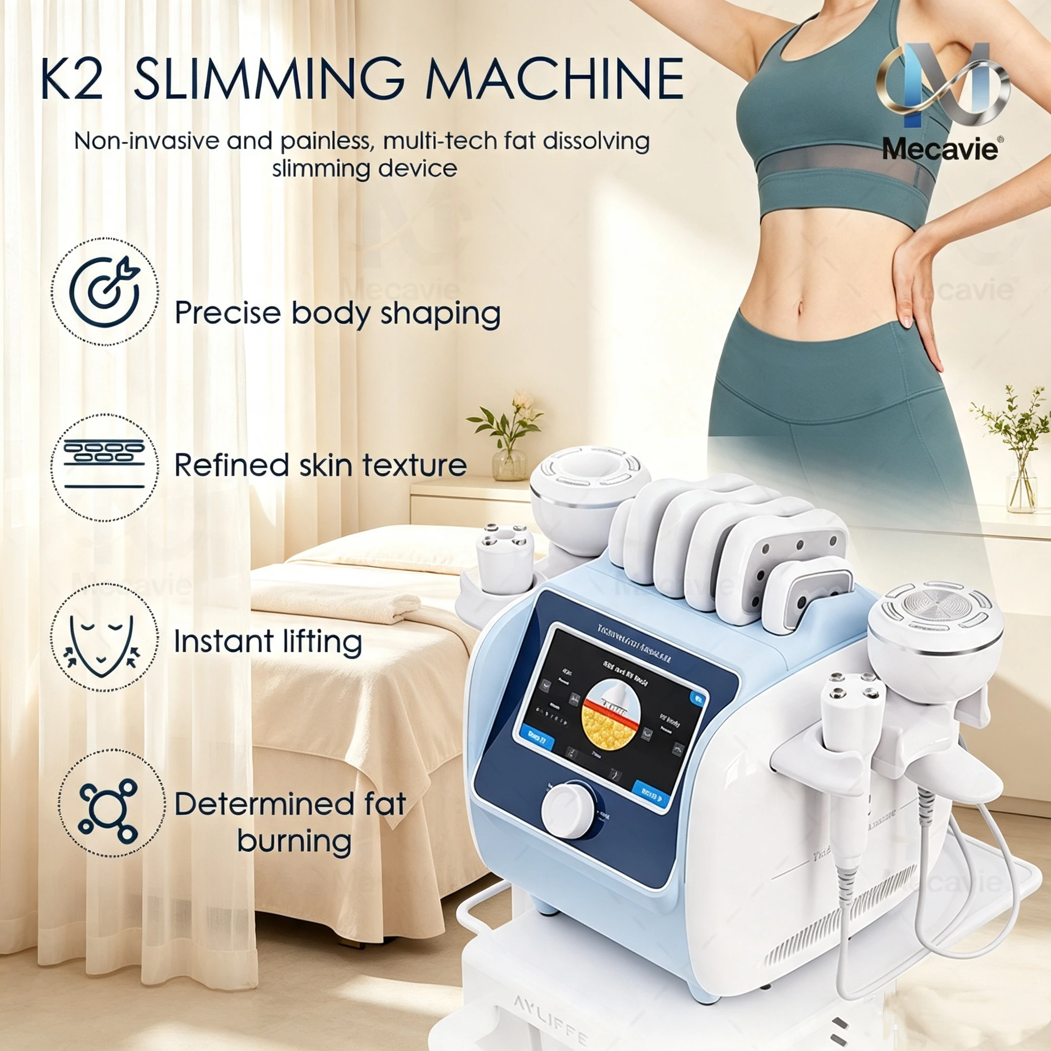 6 In 1 40K Kavitasyon RF Vakum - 6 In 1 Cavitation Rf Machine 40K incelemesi ve fiyatı