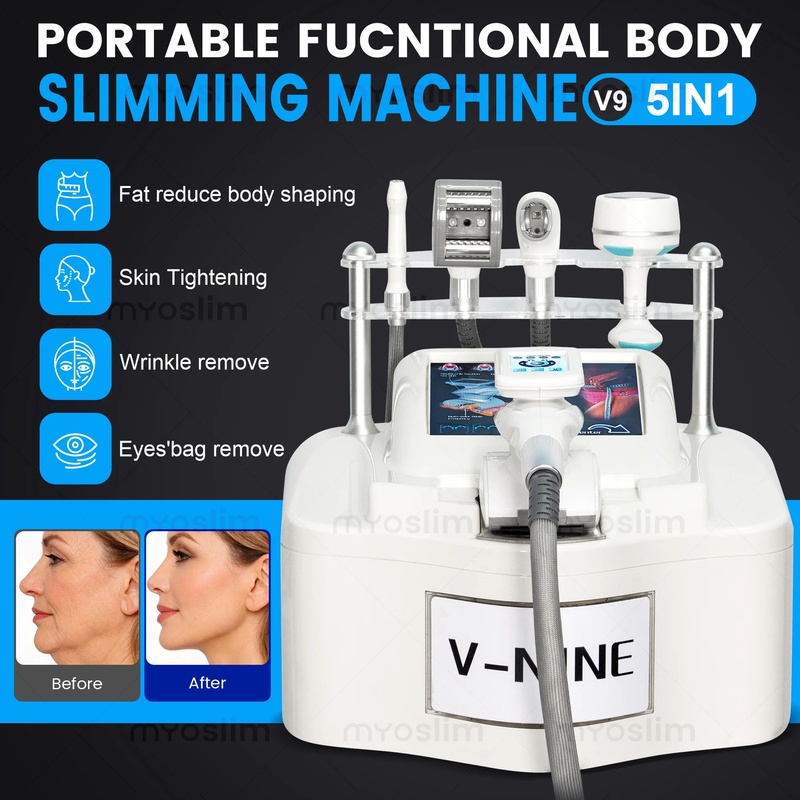 Taşınabilir V9 Vela Vücut Şeki - Cavitation Machine 80K Weight Loss incelemesi ve fiyatı